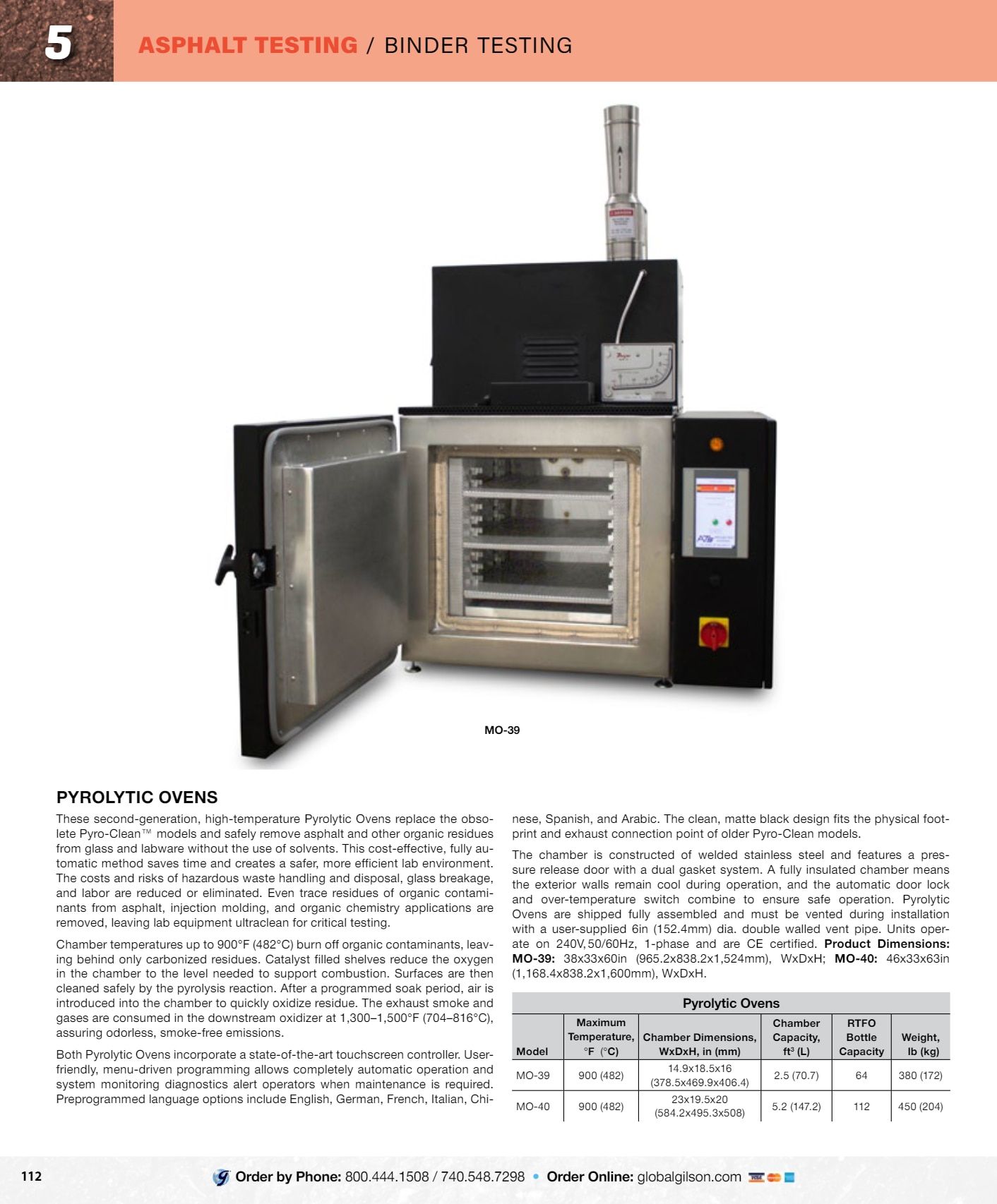Gilson Company Materials Testing Catalog Weekly Ad January 1 - December 31, 2026