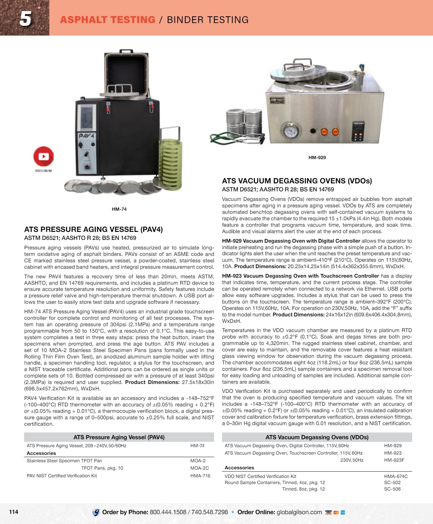 Gilson Company Materials Testing Catalog Weekly Ad January 1 - December 31, 2026