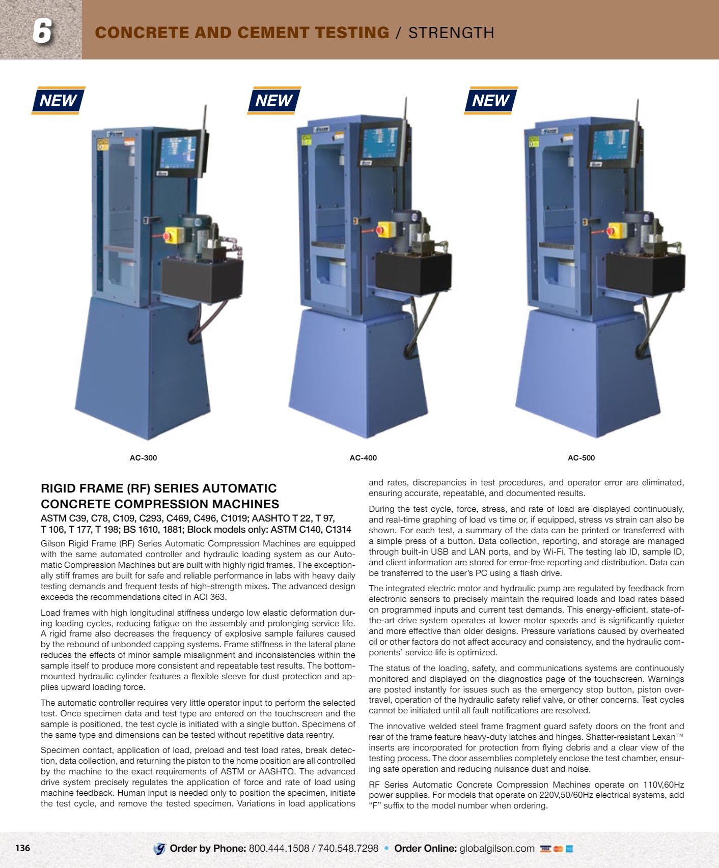 Gilson Company Materials Testing Catalog Weekly Ad January 1 - December 31, 2026