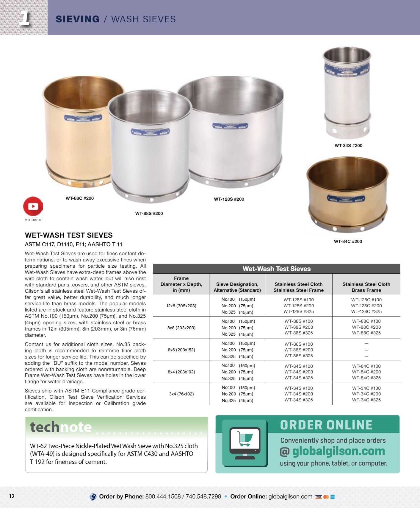 Gilson Company Materials Testing Catalog Weekly Ad January 1 - December 31, 2026