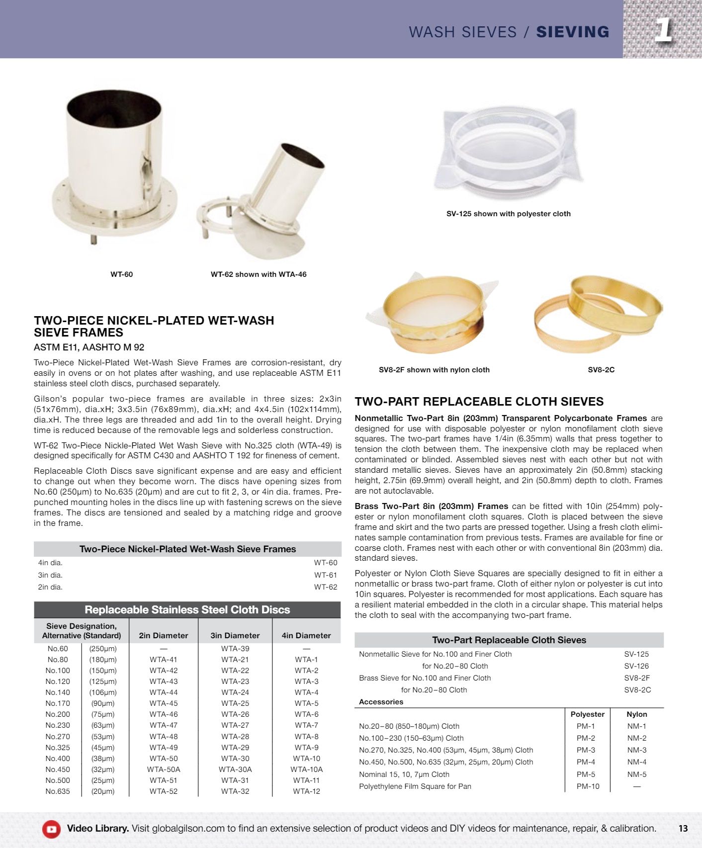 Gilson Company Materials Testing Catalog Weekly Ad January 1 - December 31, 2026