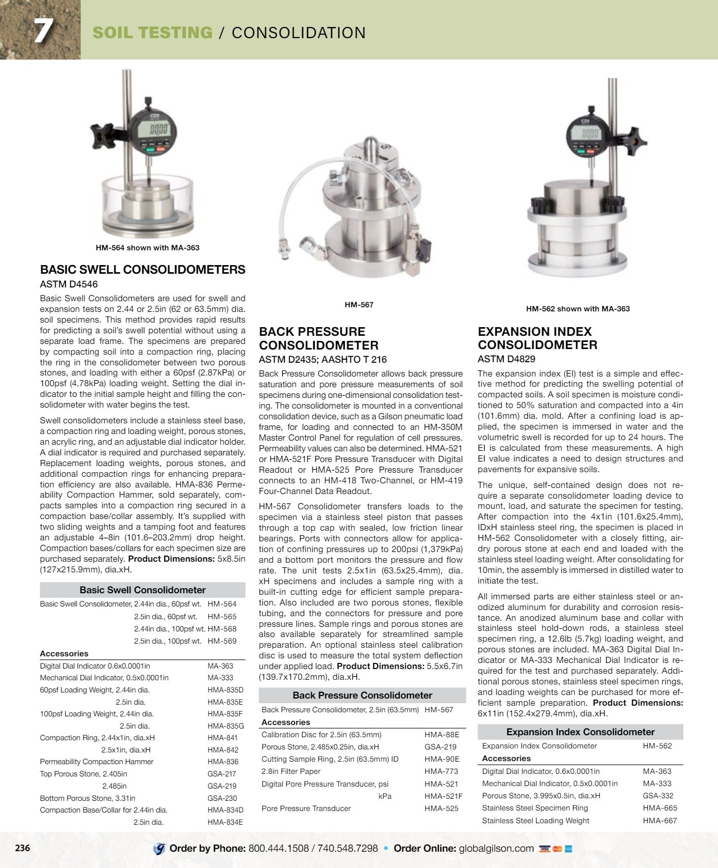 Gilson Company Materials Testing Catalog Weekly Ad January 1 - December 31, 2026