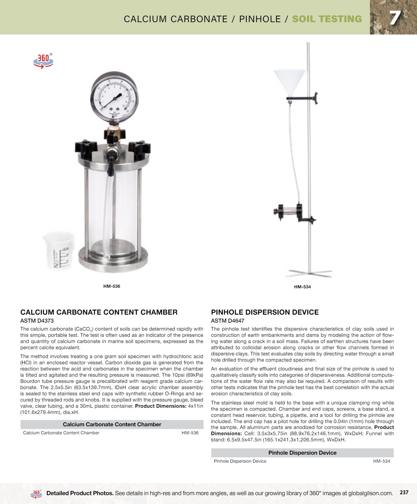 Gilson Company Materials Testing Catalog Weekly Ad January 1 - December 31, 2026