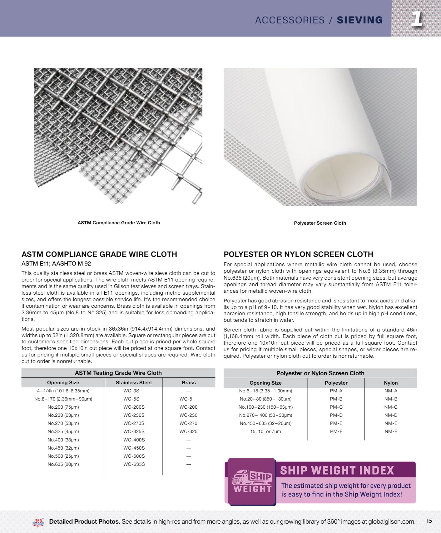 Gilson Company Materials Testing Catalog Weekly Ad January 1 - December 31, 2026
