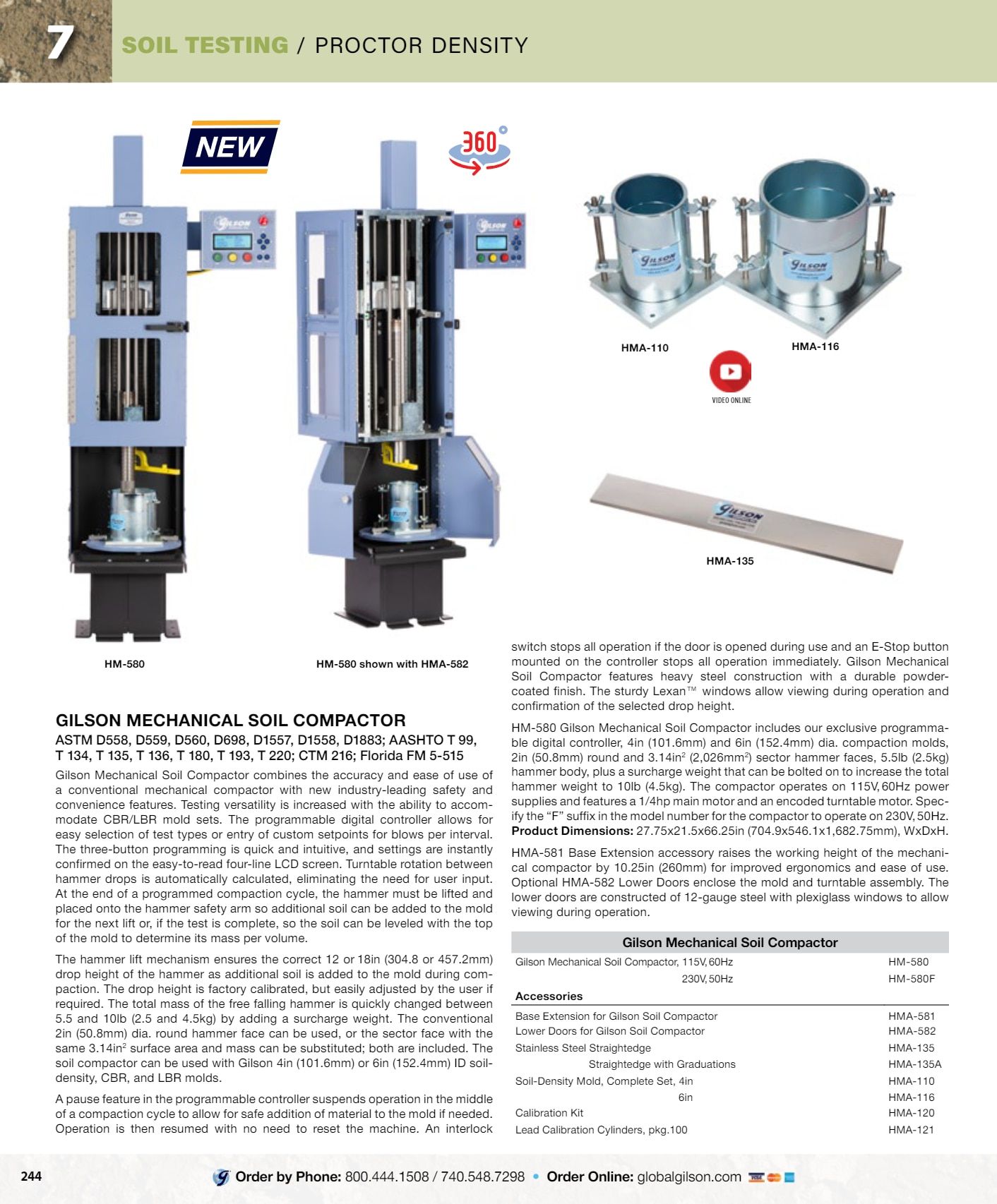 Gilson Company Materials Testing Catalog Weekly Ad January 1 - December 31, 2026