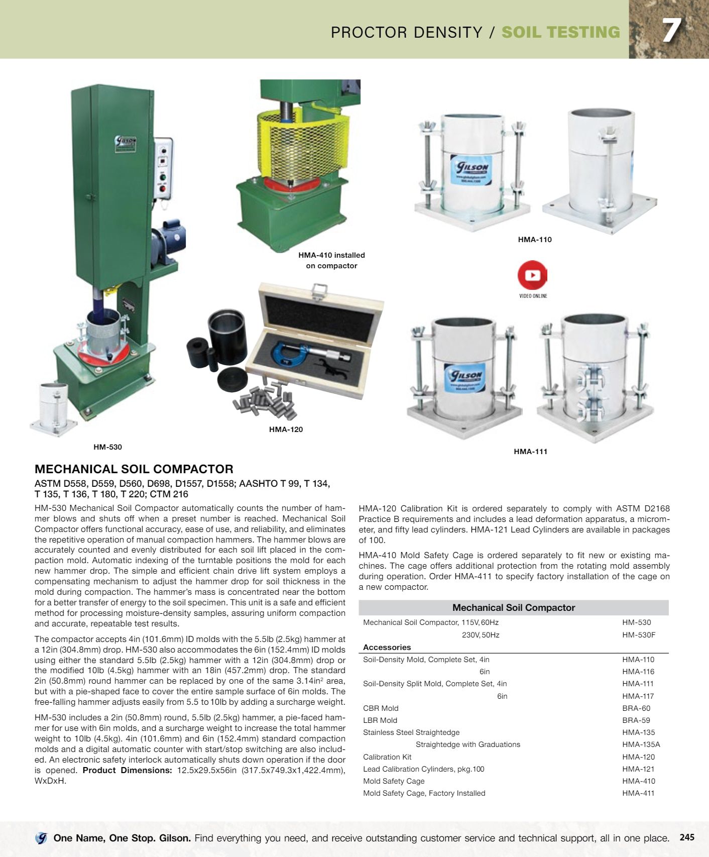 Gilson Company Materials Testing Catalog Weekly Ad January 1 - December 31, 2026