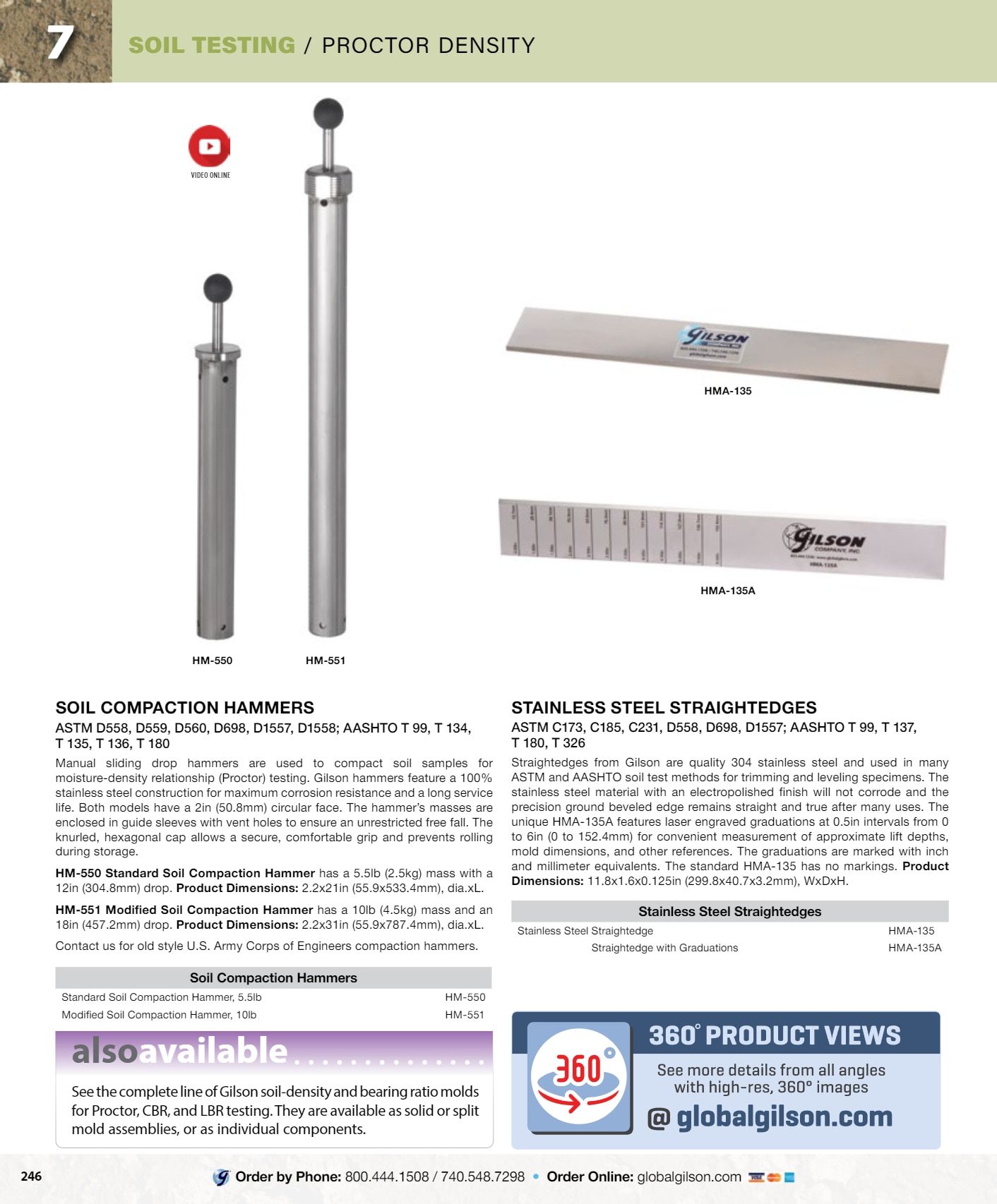 Gilson Company Materials Testing Catalog Weekly Ad January 1 - December 31, 2026