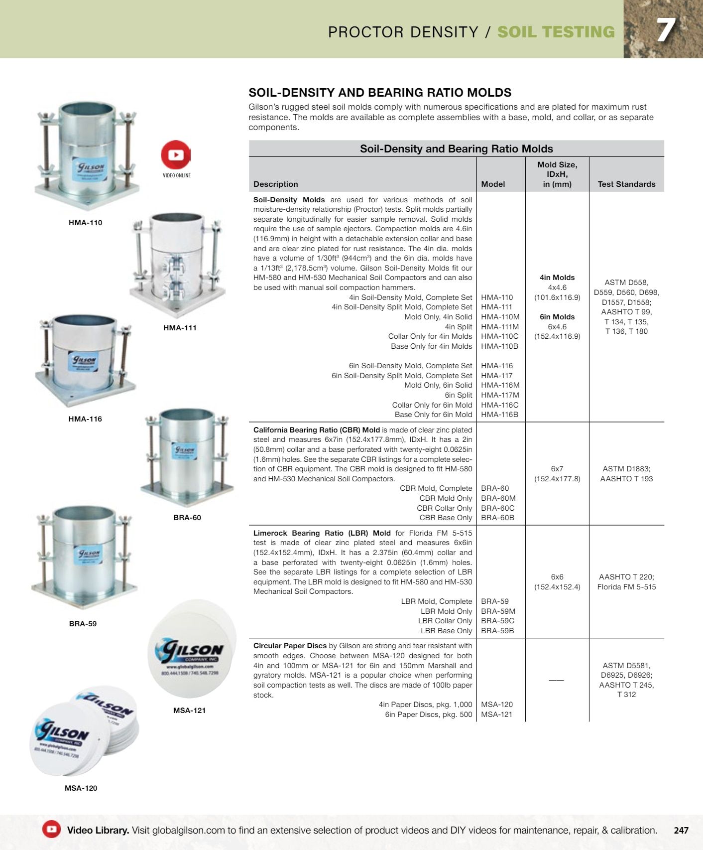 Gilson Company Materials Testing Catalog Weekly Ad January 1 - December 31, 2026