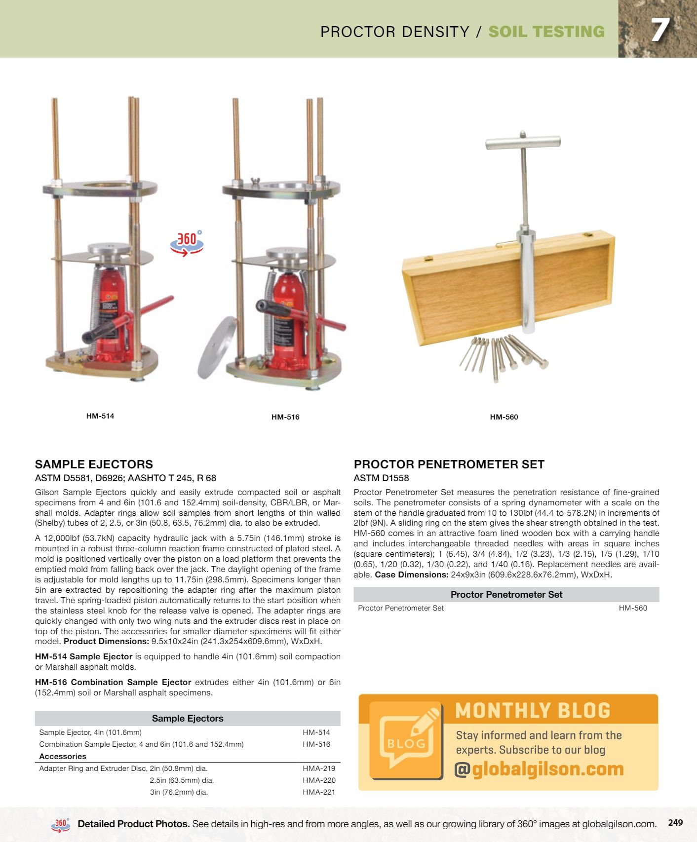 Gilson Company Materials Testing Catalog Weekly Ad January 1 - December 31, 2026
