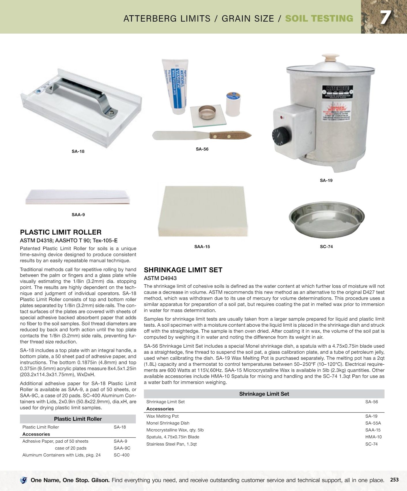 Gilson Company Materials Testing Catalog Weekly Ad January 1 - December 31, 2026