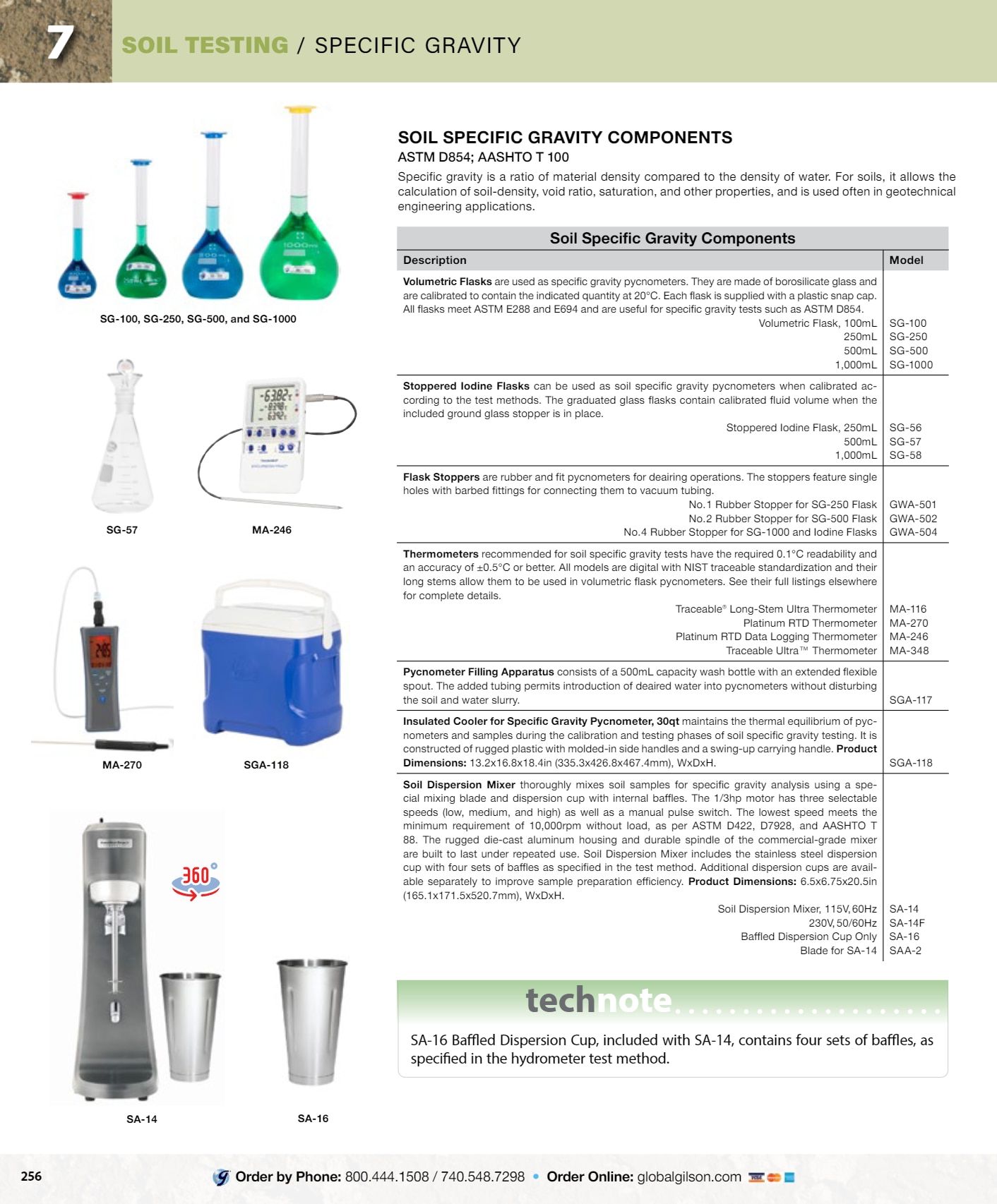 Gilson Company Materials Testing Catalog Weekly Ad January 1 - December 31, 2026