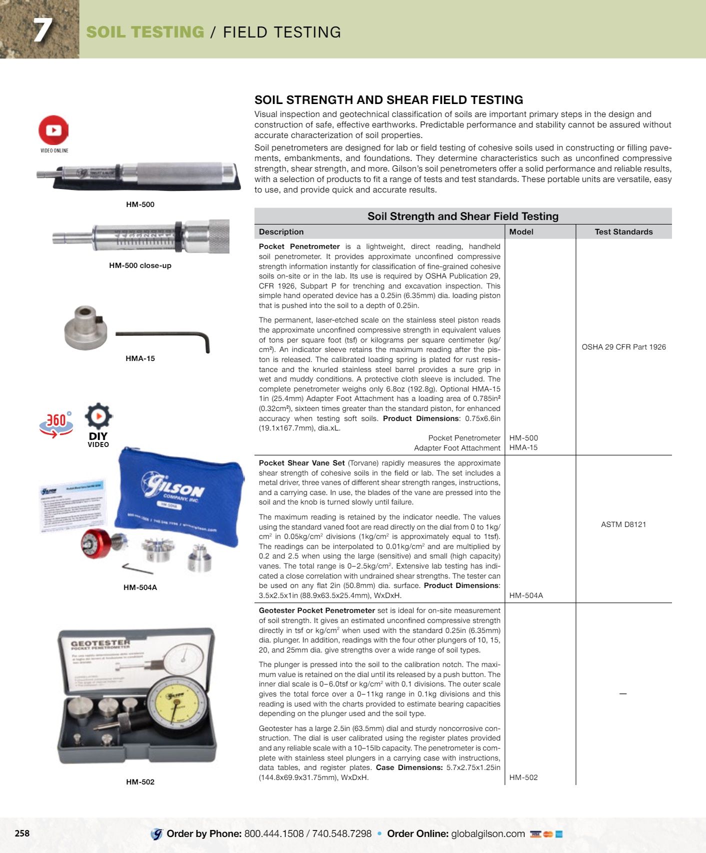 Gilson Company Materials Testing Catalog Weekly Ad January 1 - December 31, 2026