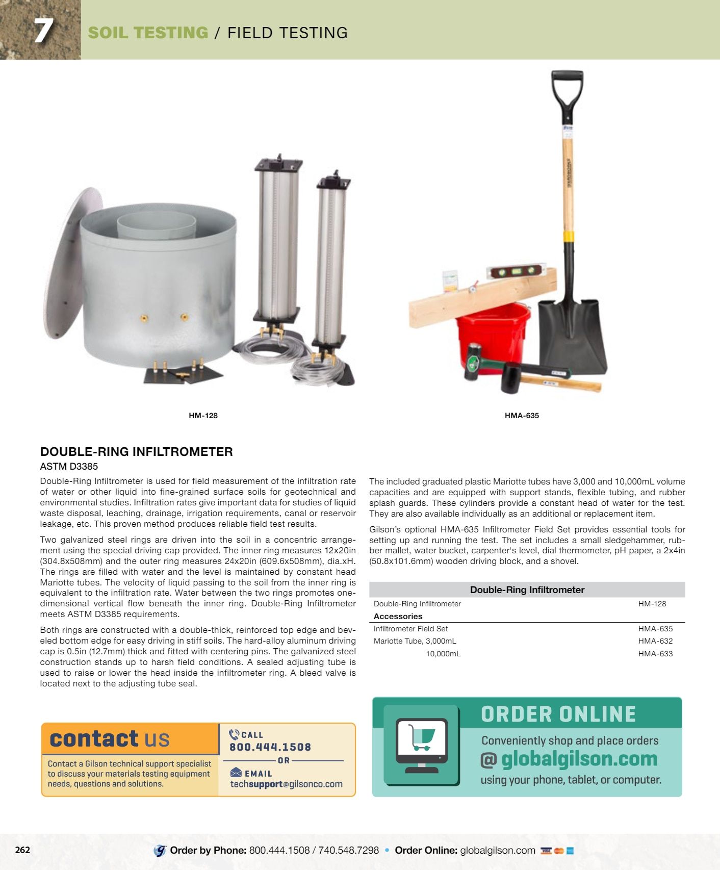 Gilson Company Materials Testing Catalog Weekly Ad January 1 - December 31, 2026