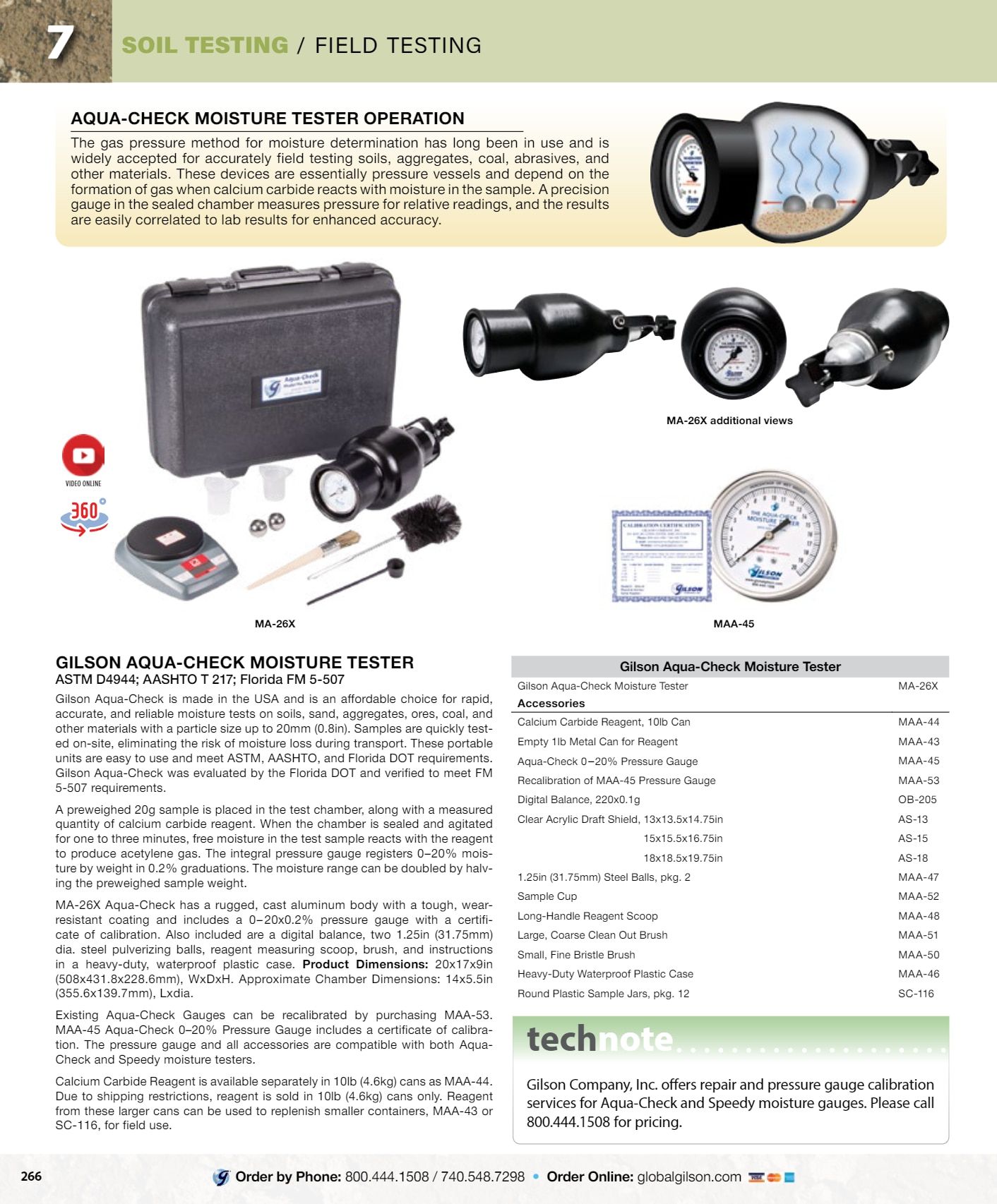 Gilson Company Materials Testing Catalog Weekly Ad January 1 - December 31, 2026