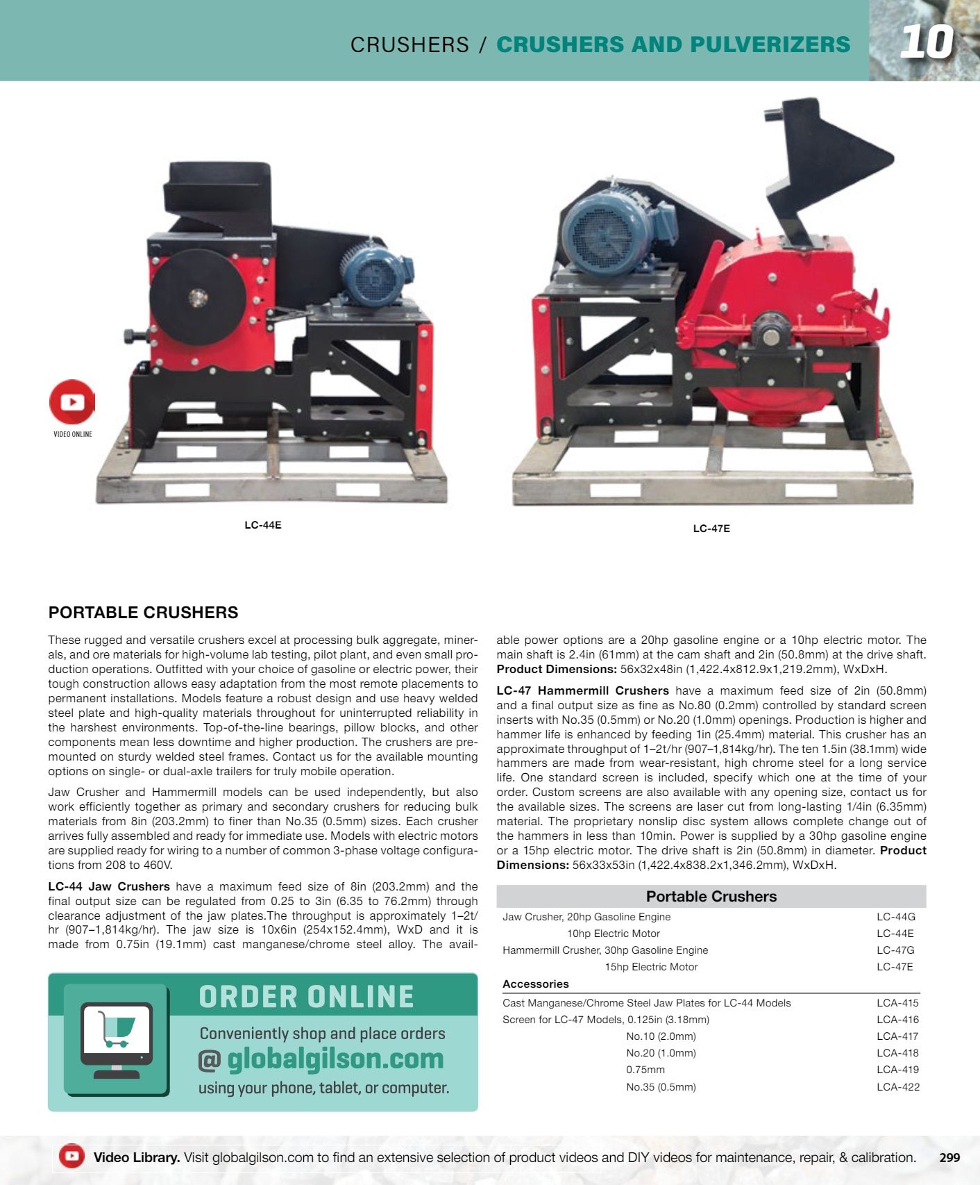 Gilson Company Materials Testing Catalog Weekly Ad January 1 - December 31, 2026