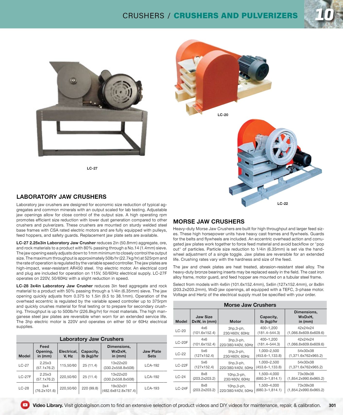 Gilson Company Materials Testing Catalog Weekly Ad January 1 - December 31, 2026