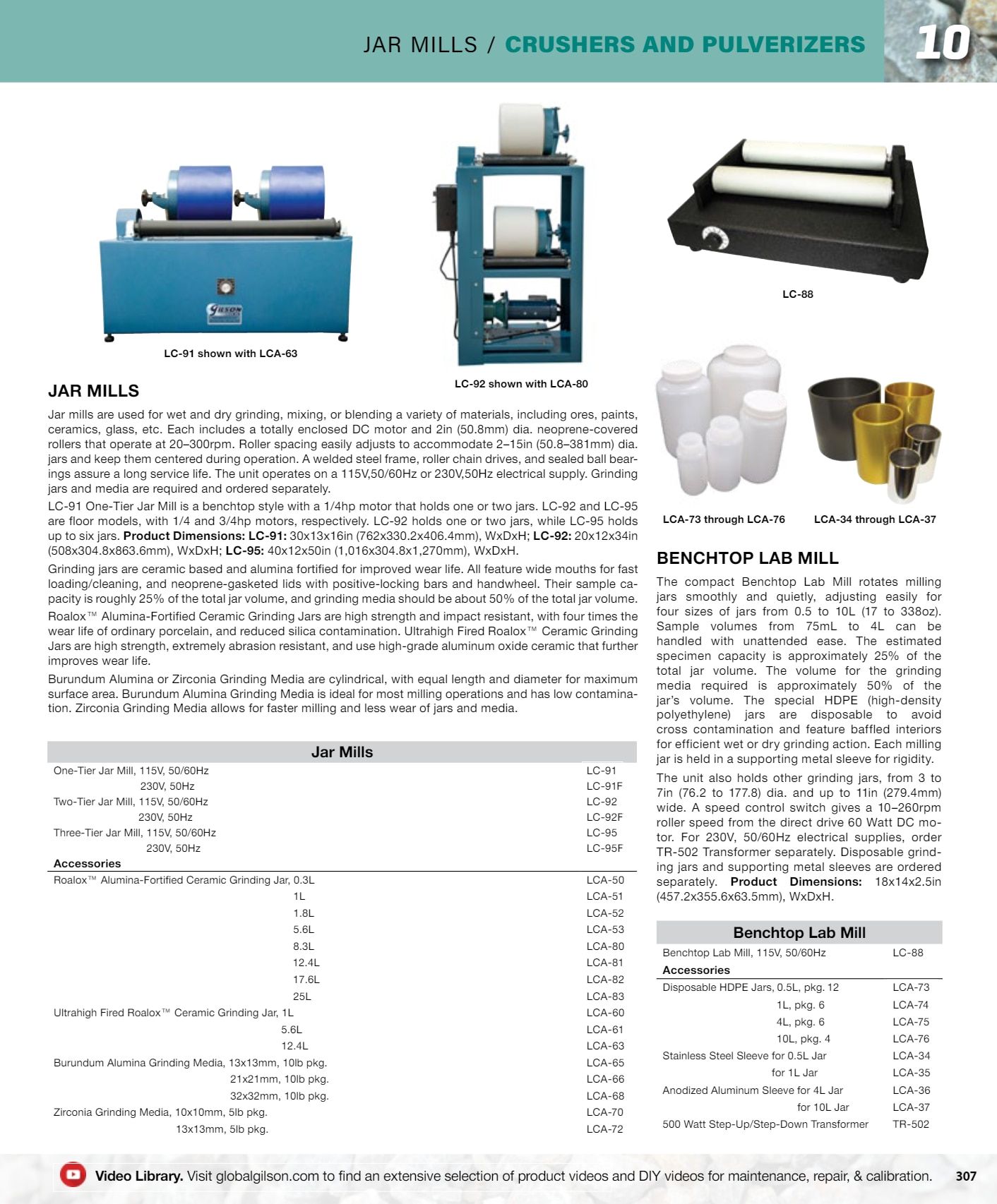 Gilson Company Materials Testing Catalog Weekly Ad January 1 - December 31, 2026