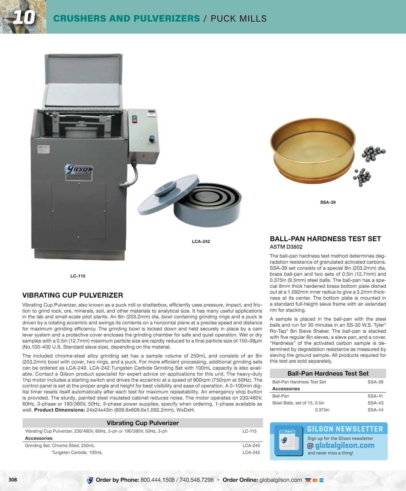 Gilson Company Materials Testing Catalog Weekly Ad January 1 - December 31, 2026