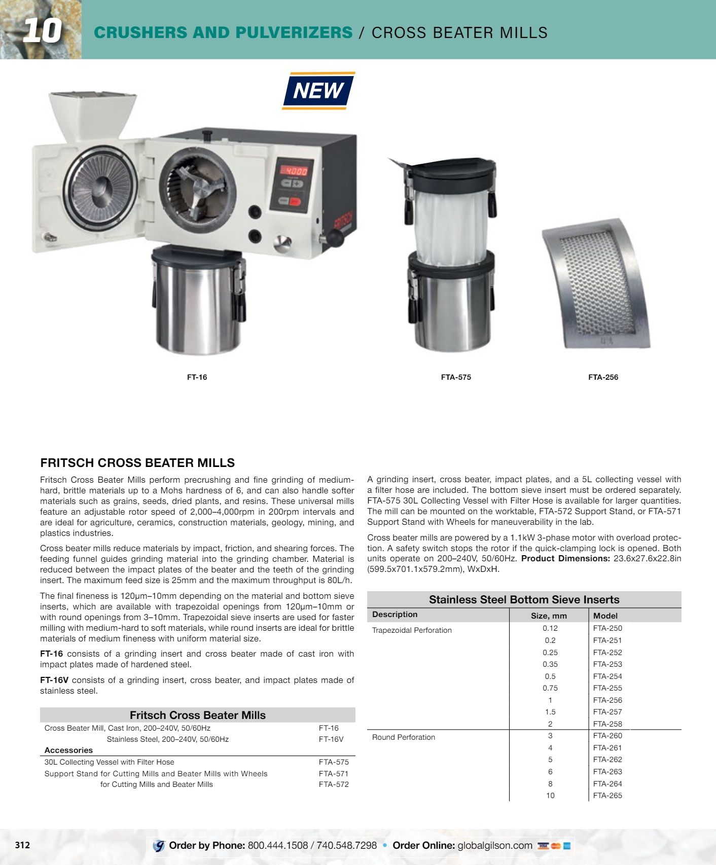 Gilson Company Materials Testing Catalog Weekly Ad January 1 - December 31, 2026