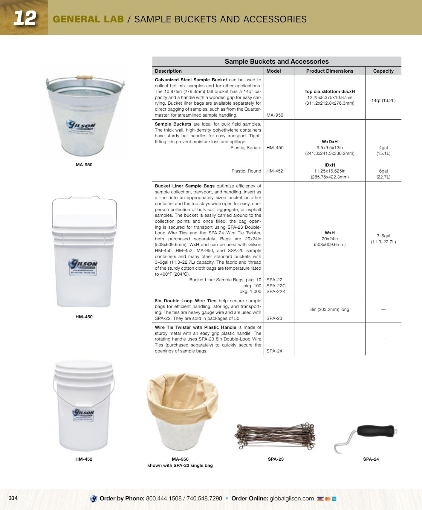 Gilson Company Materials Testing Catalog Weekly Ad January 1 - December 31, 2026