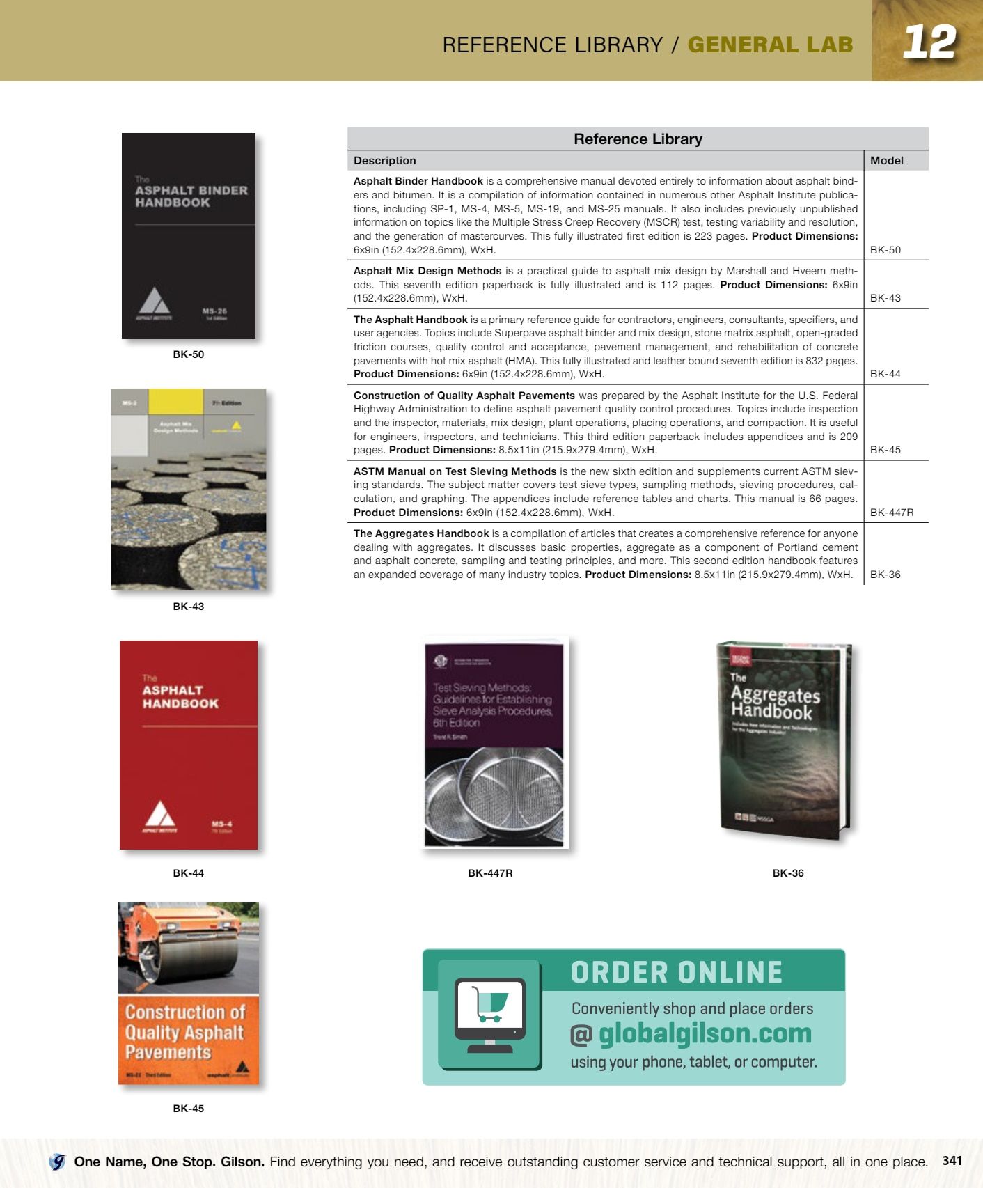 Gilson Company Materials Testing Catalog Weekly Ad January 1 - December 31, 2026