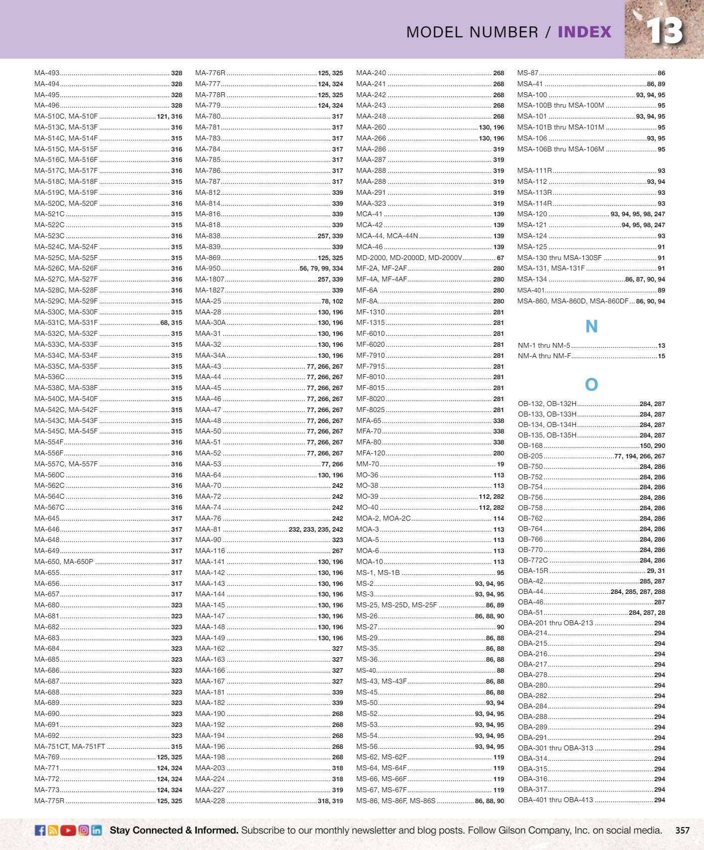 Gilson Company Materials Testing Catalog Weekly Ad January 1 - December 31, 2026