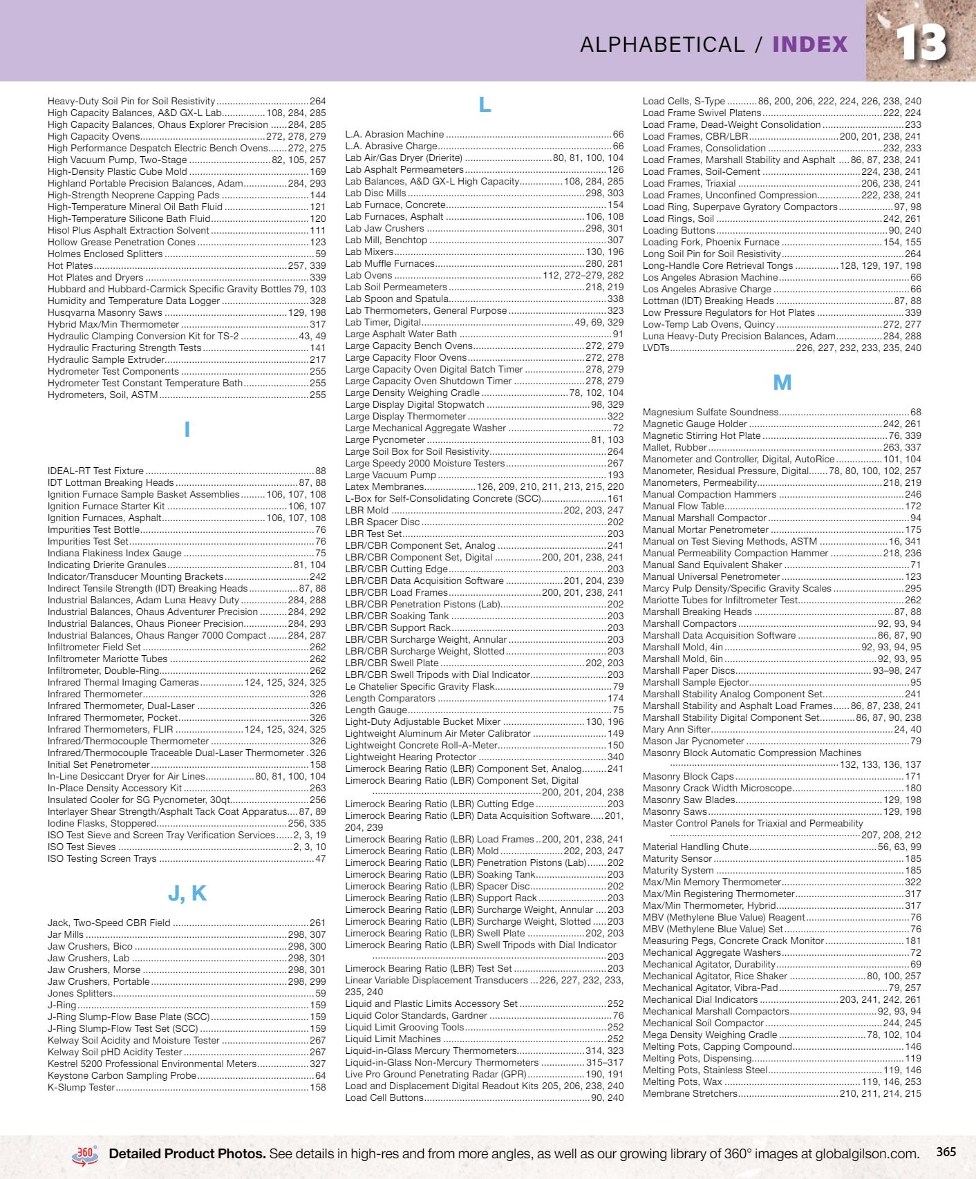 Gilson Company Materials Testing Catalog Weekly Ad January 1 - December 31, 2026
