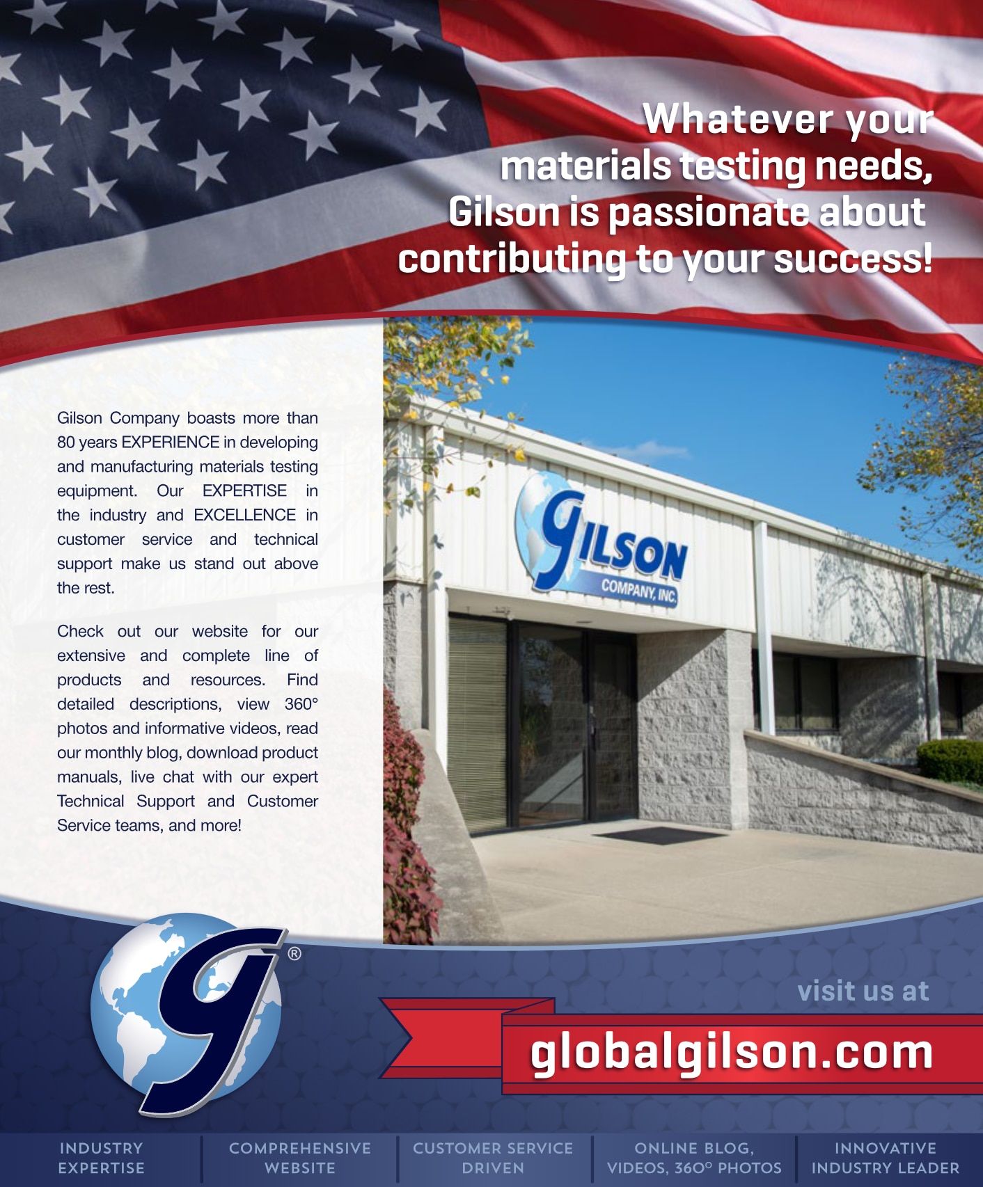 Gilson Company Materials Testing Catalog Weekly Ad January 1 - December 31, 2026