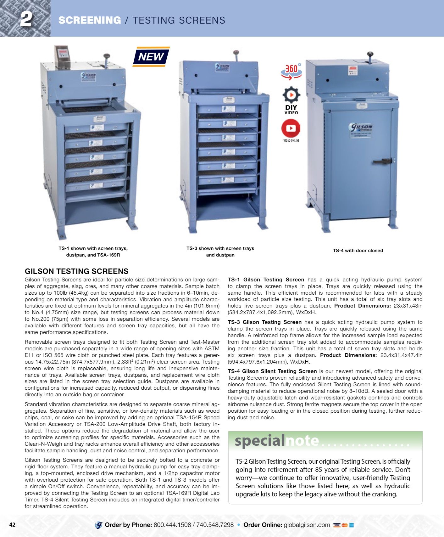 Gilson Company Materials Testing Catalog Weekly Ad January 1 - December 31, 2026