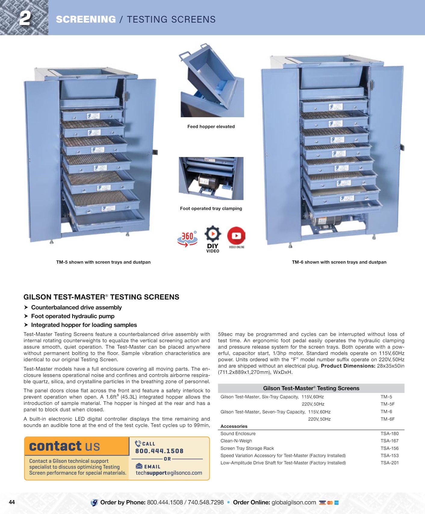 Gilson Company Materials Testing Catalog Weekly Ad January 1 - December 31, 2026