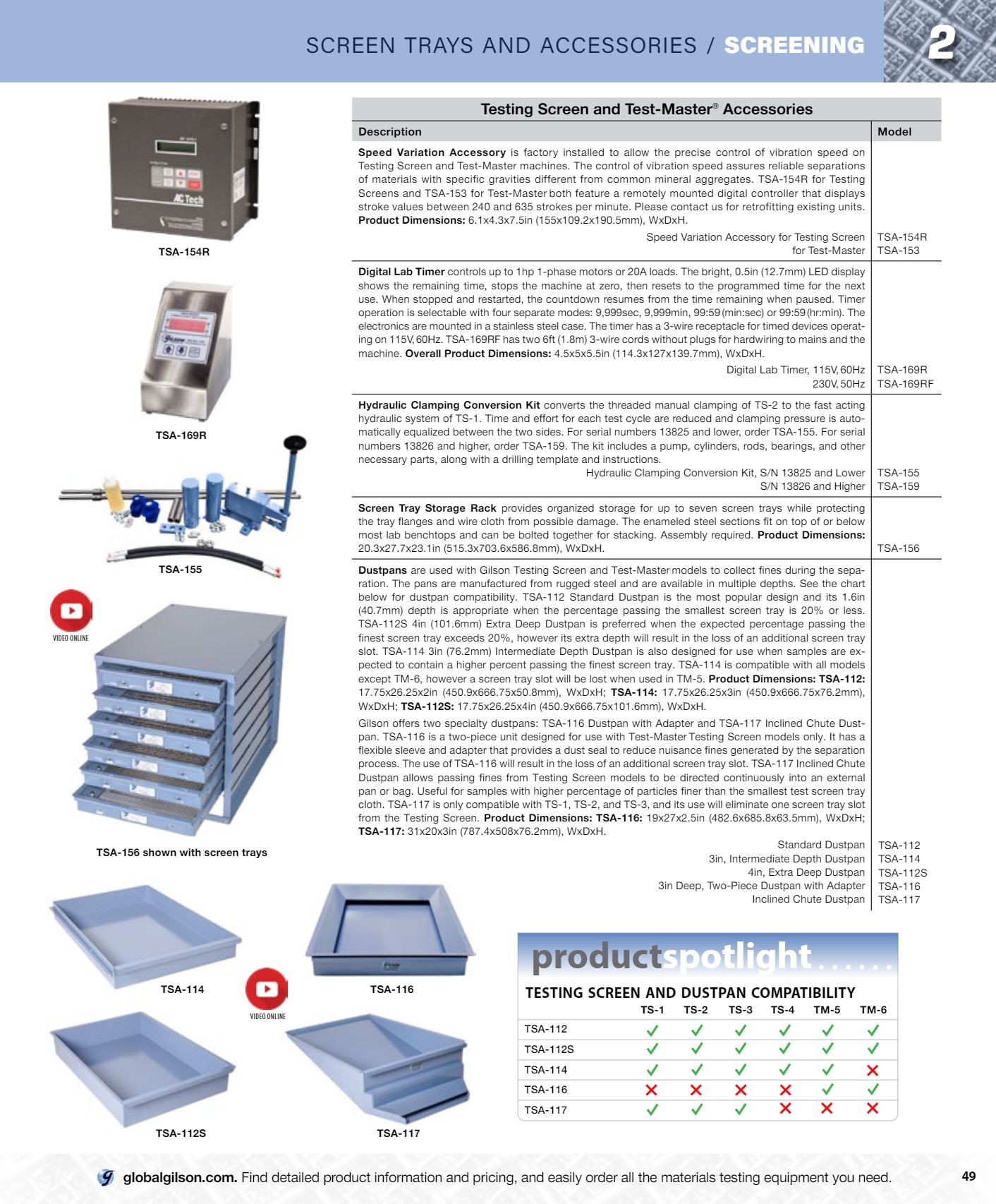 Gilson Company Materials Testing Catalog Weekly Ad January 1 - December 31, 2026