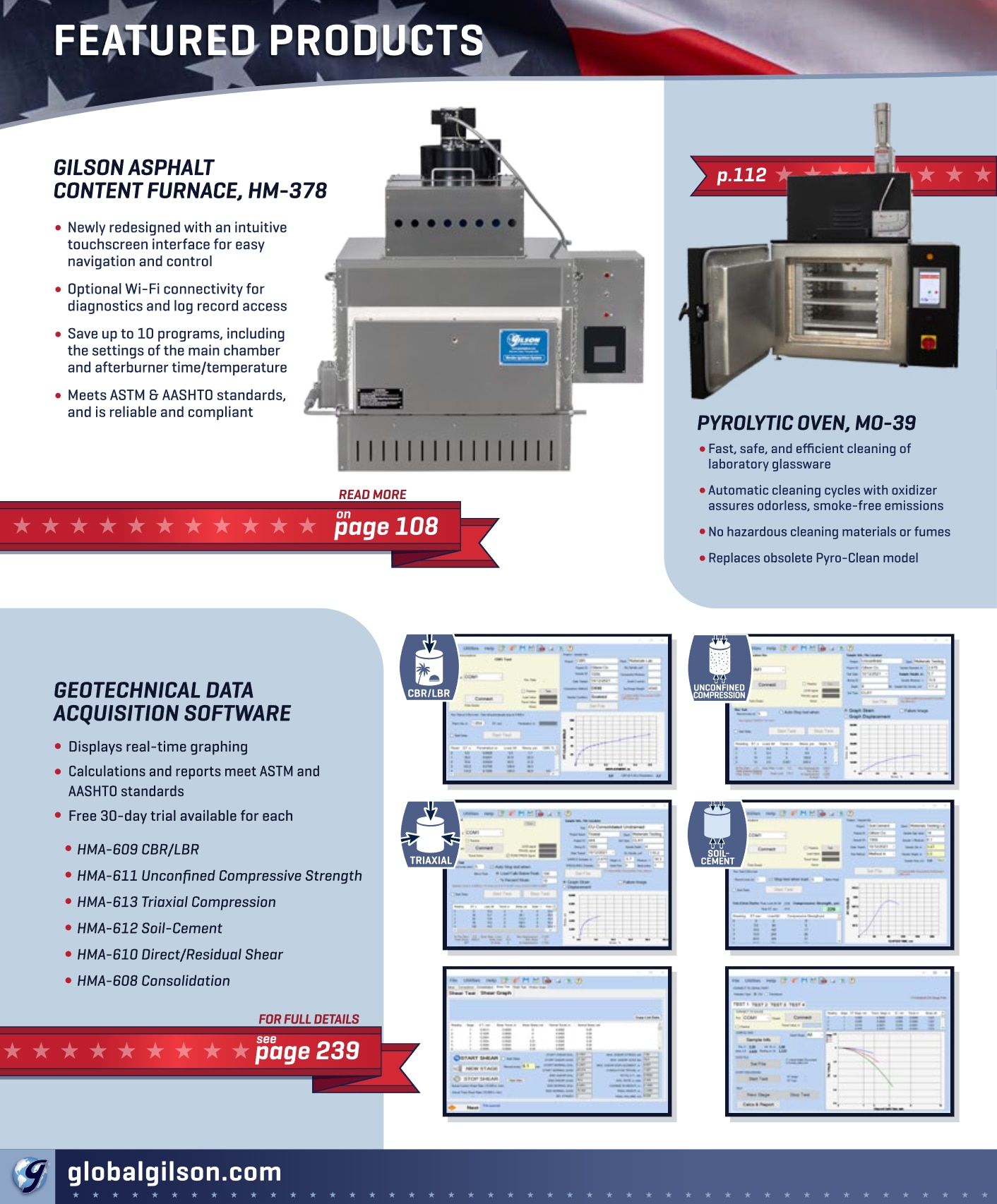 Gilson Company Materials Testing Catalog Weekly Ad January 1 - December 31, 2026