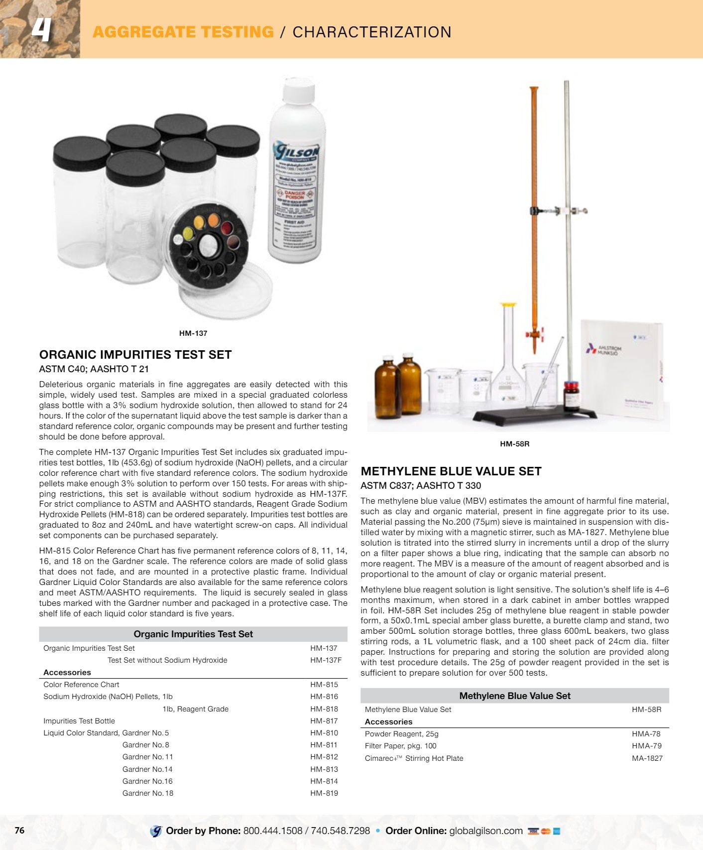 Gilson Company Materials Testing Catalog Weekly Ad January 1 - December 31, 2026