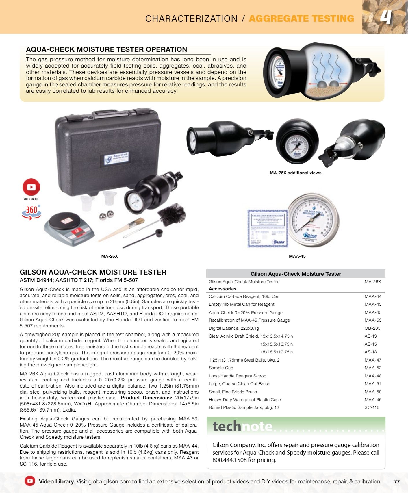 Gilson Company Materials Testing Catalog Weekly Ad January 1 - December 31, 2026