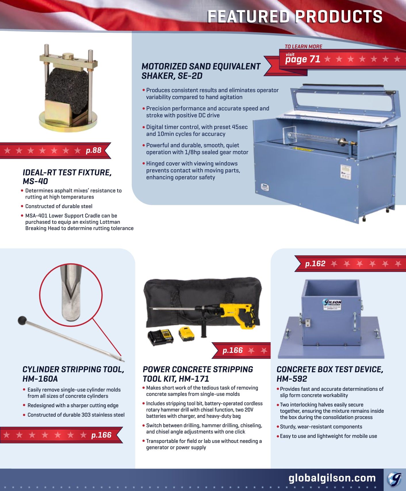 Gilson Company Materials Testing Catalog Weekly Ad January 1 - December 31, 2026
