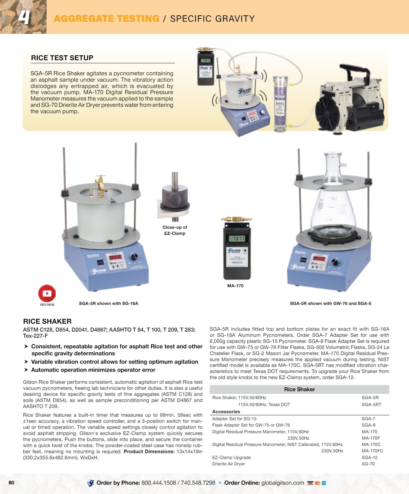 Gilson Company Materials Testing Catalog Weekly Ad January 1 - December 31, 2026