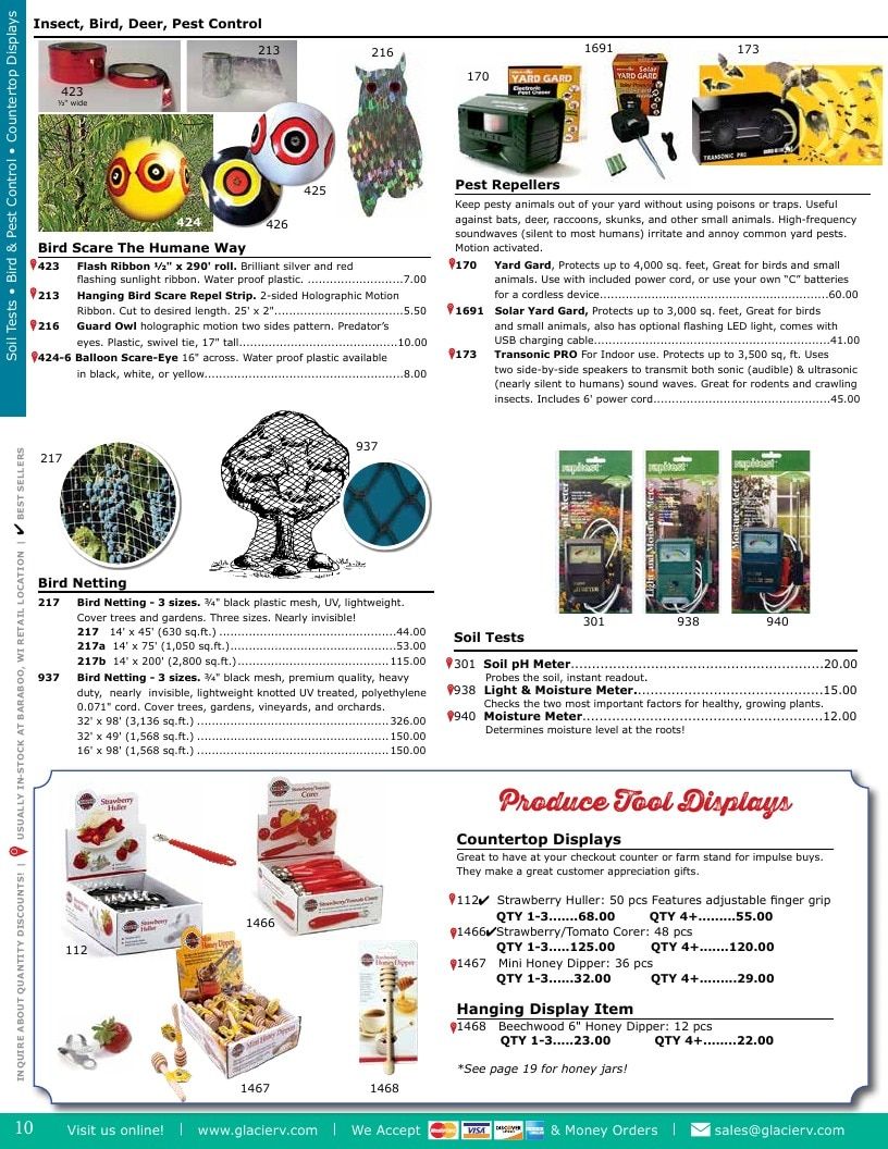 Glacier Valley Enterprises Produce Supplies Catalog Weekly Ad January 1 - December 31, 2026