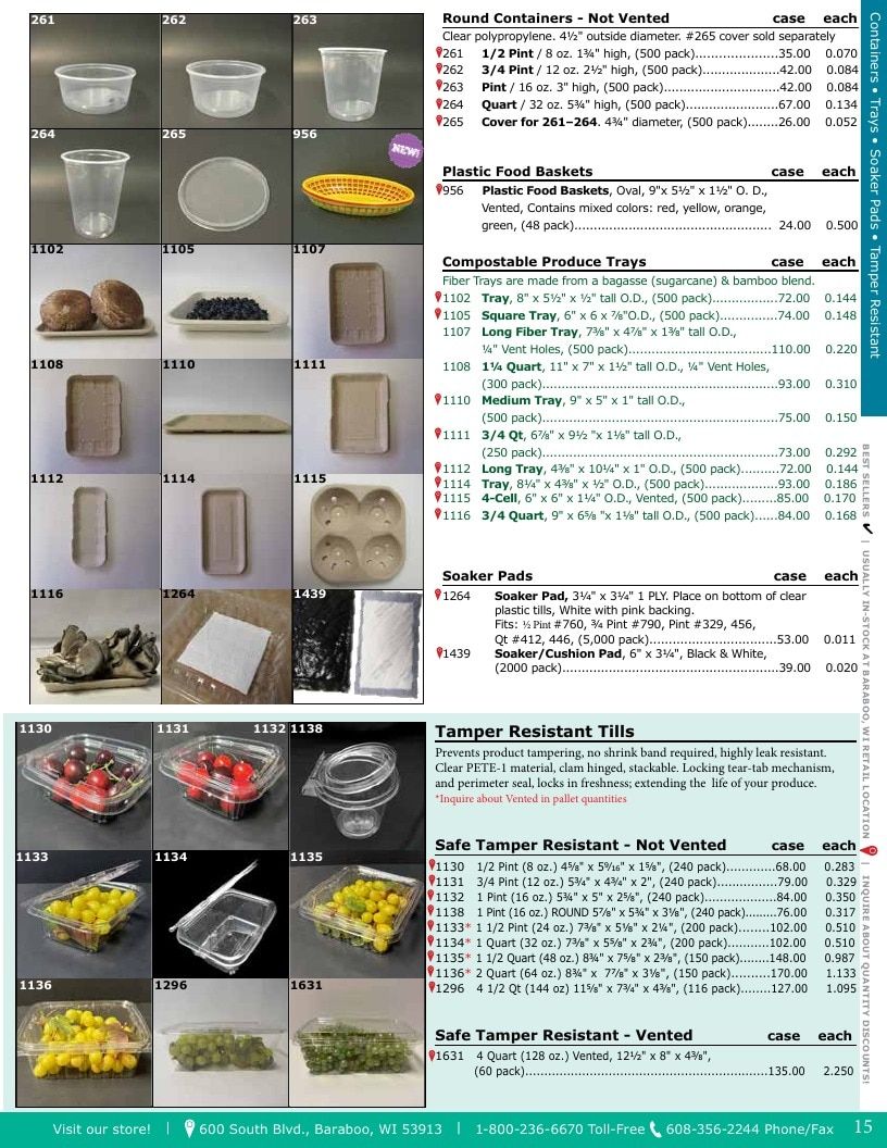 Glacier Valley Enterprises Produce Supplies Catalog Weekly Ad January 1 - December 31, 2026