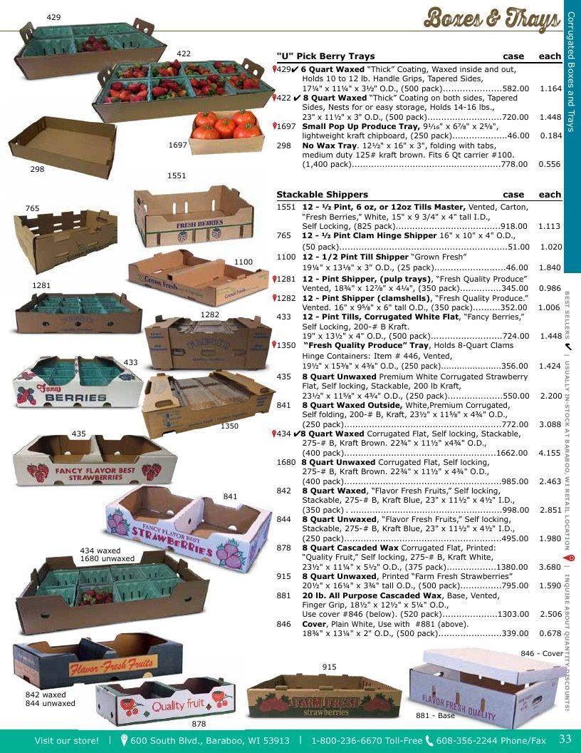 Glacier Valley Enterprises Produce Supplies Catalog Weekly Ad January 1 - December 31, 2026