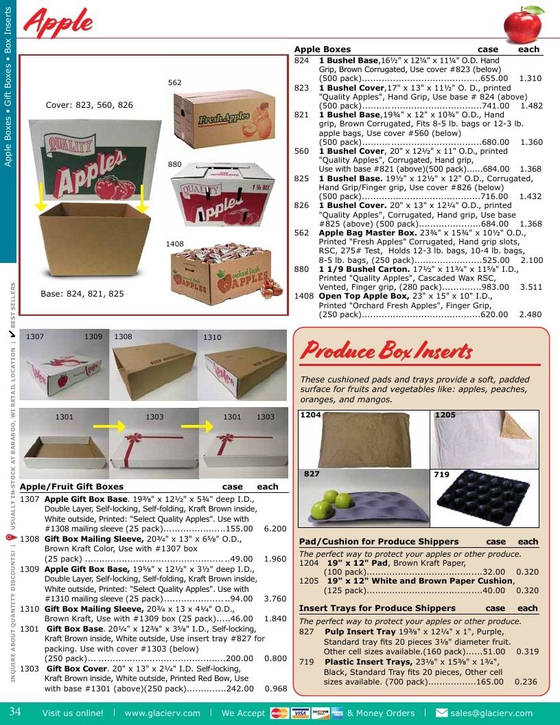 Glacier Valley Enterprises Produce Supplies Catalog Weekly Ad January 1 - December 31, 2026