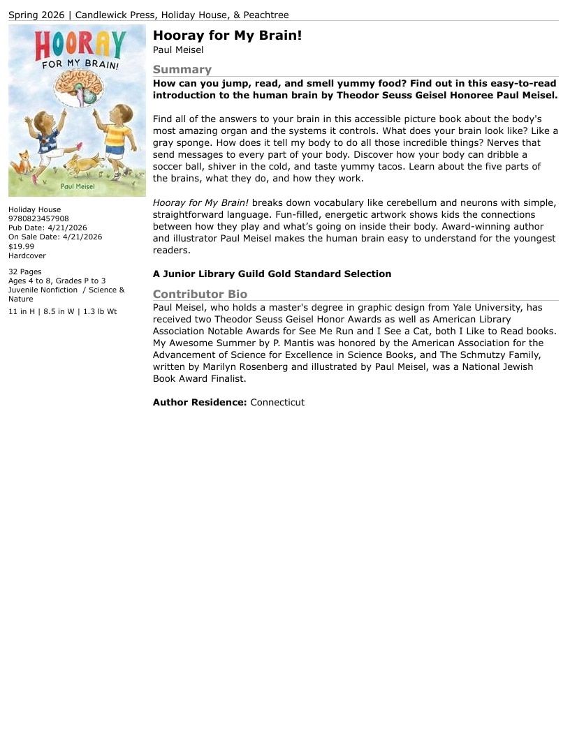 Holiday House Children's Books Catalog Weekly Ad January 1 - December 31, 2026