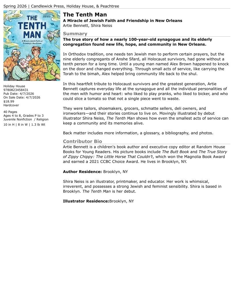 Holiday House Children's Books Catalog Weekly Ad January 1 - December 31, 2026