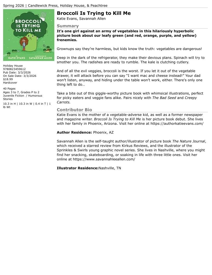 Holiday House Children's Books Catalog Weekly Ad January 1 - December 31, 2026