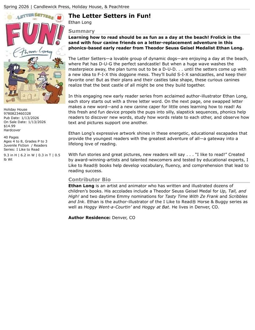 Holiday House Children's Books Catalog Weekly Ad January 1 - December 31, 2026