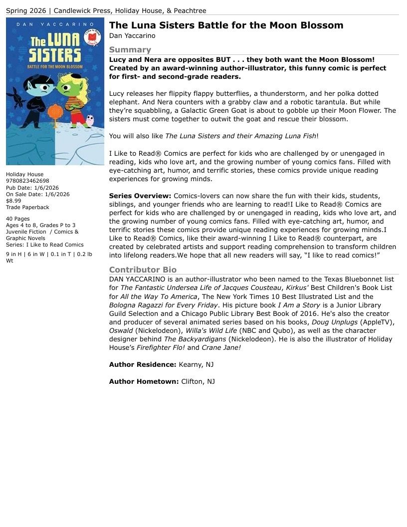 Holiday House Children's Books Catalog Weekly Ad January 1 - December 31, 2026