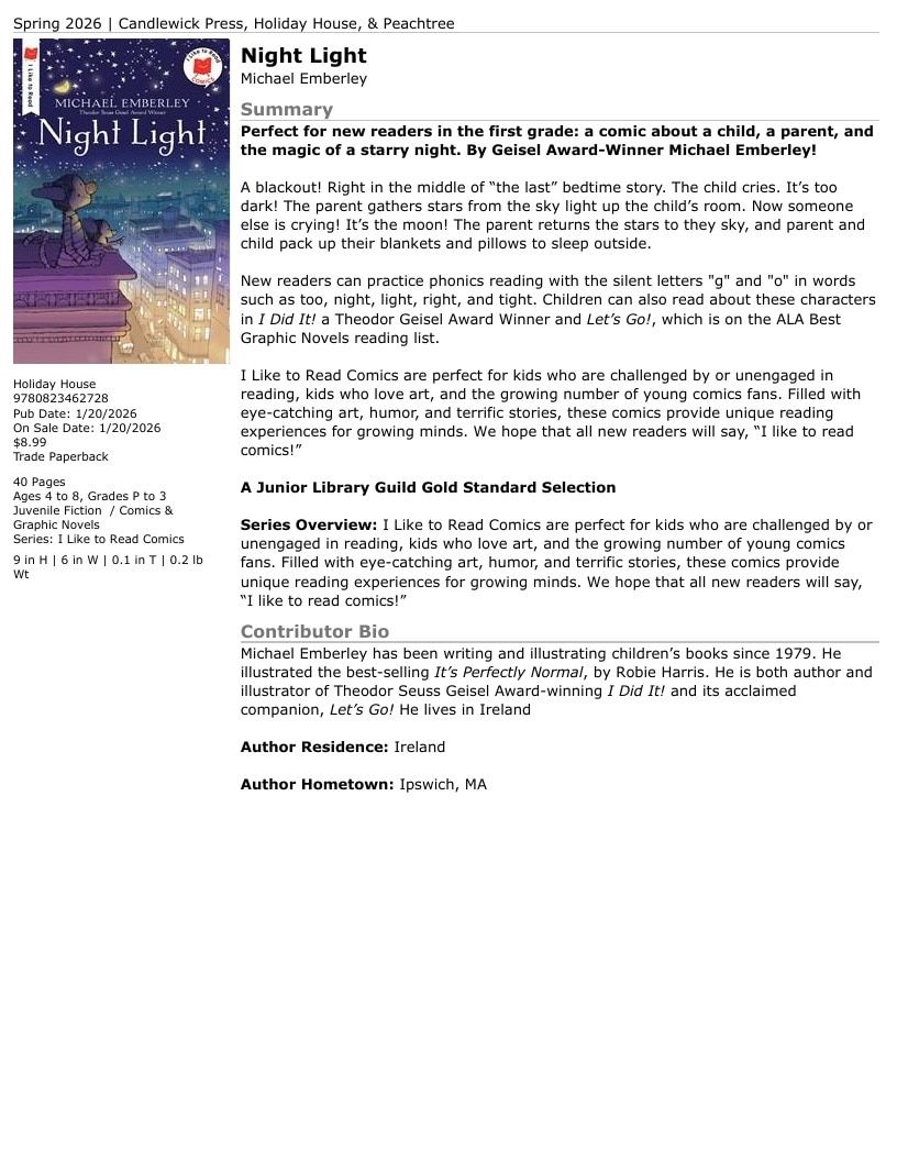 Holiday House Children's Books Catalog Weekly Ad January 1 - December 31, 2026