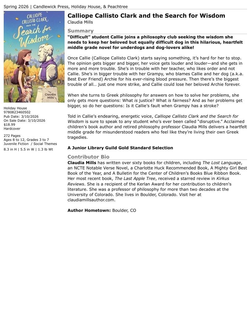 Holiday House Children's Books Catalog Weekly Ad January 1 - December 31, 2026