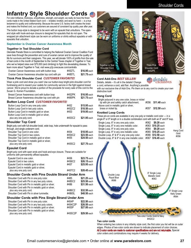 Glendale Parade Store Cadet Catalog Weekly Ad January 1 - December 31, 2026