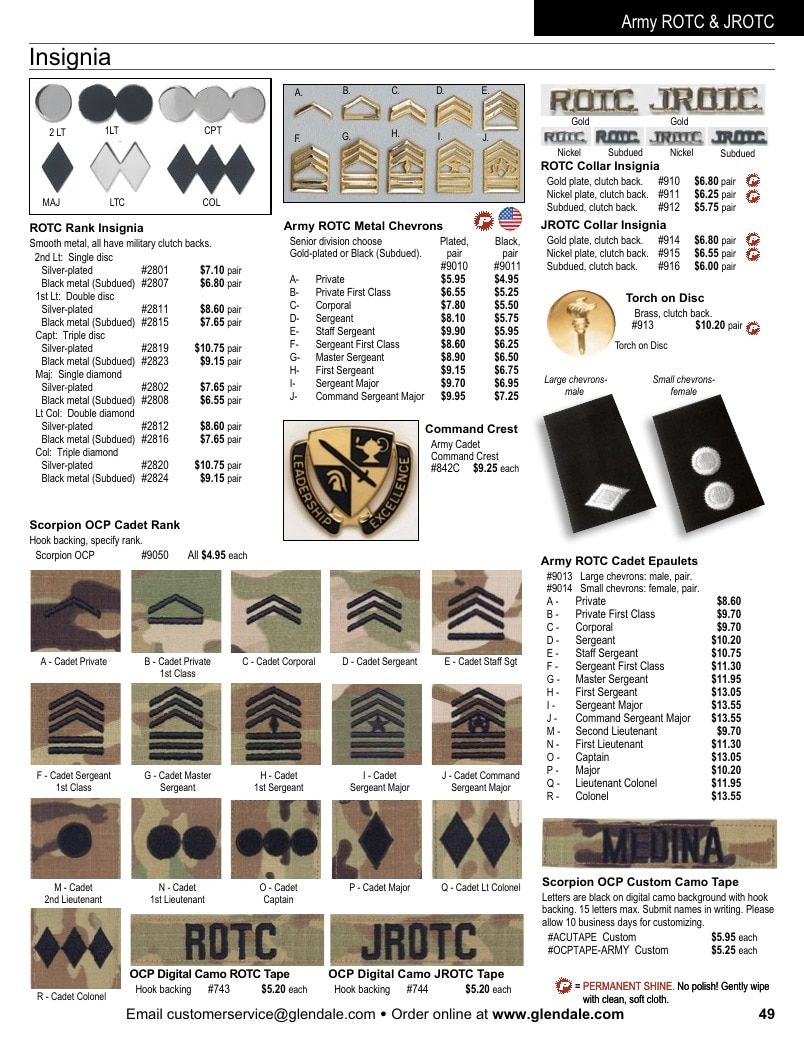Glendale Parade Store Cadet Catalog Weekly Ad January 1 - December 31, 2026