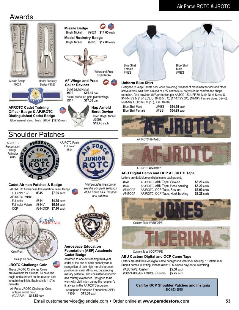 Glendale Parade Store Cadet Catalog Weekly Ad January 1 - December 31, 2026
